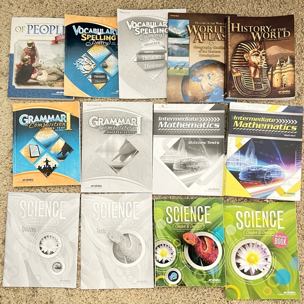 Abeka Grade 7 Homeschool curriculum Student Kit